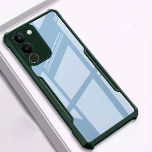 Vivo V29e V30 V30Pro 5G 2023 Acrylic Shockproof Casing For Vivo V29e V 29e VivoV29e V29e 29V e 5G 2023 Silicone Transparent Clear Phone Case Bumper Soft TPU Back Cover