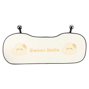 🔥New Style🔥Universal Car Seat Cushion Pad Cute Cartoon Front Rear Seat Mat Cartoon Lumbar Waist Support Backrest Headrest Breathable Non-slip Cushion