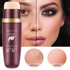 Faceyoung Oil-control Base BB Face Foundation Cream Concealer Face Full Coverage Snail Cream Makeup Foundation [Natural style]
