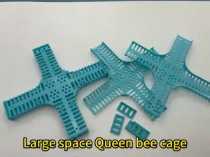 5PCS Plastic Queen Cage Over Winter Cross Type Catcher Stay Caged In Cold Season Imprison Queen Prisoner Raising Bee Tools 5PCS