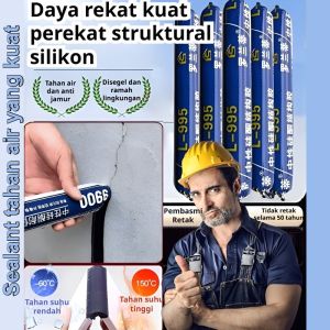 Sealed Ultimate 50 Tahun Lem Waterproof Super Kuat Anti Retak / Sealant Tahan Air Yang Kuat / Lem Perekat Kuat / Sealant Untuk Outdoor / Perekat Struktur/Daya Rekat Kuat
