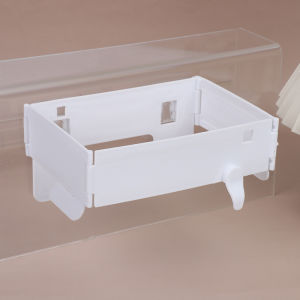 Multi-Functional Foldable Trash Bag Holder – Wall-Mounted Scraps & Waste Organizer
