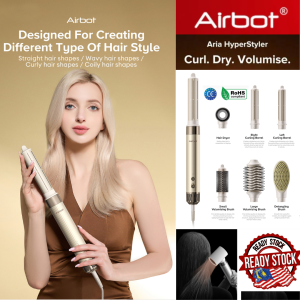 Airbot Aria HyperStyler - High Speed Hair Dryer & Hair Styler Auto Wrap Curler Volumizing Hair Tool Brush - Hyper Styler