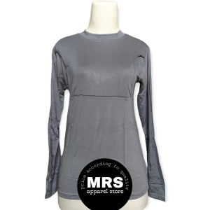 Manset Baju Menyusui Bunsui Lengan panjang Polos