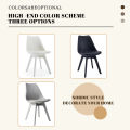 Nordic Chair With Cushion Home Dining Chair Modern Study Chair Office Chair Coffee Chair. 