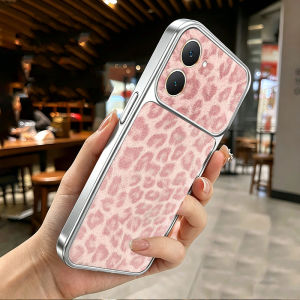 PBZZ Case for redmi A7 pro 4g POCO C85X X8 pro max 5g phone casing Softcase Silicone shockproof Cover new design aesthetic cute purple leopard print for girls DSCBW1
