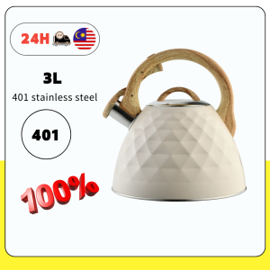 Whistle kettle stainless steel material teapot suitable for gas stove and induction cooktop household thermos