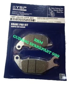 DISPAD BELAKANG SUPRA X 125 TIGER REVO ORIGINAL FCC PRESS (KPP)