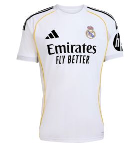 2526 season Real Madrid home jersey short sleeved football jersey sportswear adidas