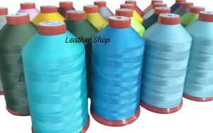 020 030 040 LONDON RED BUS NYLON THREAD 1500M SEW SOFA FURNITURE CANVAS BENANG JAHIT LEATHER FABRIC KAIN UPHOLSTERY SPORTS BLUE