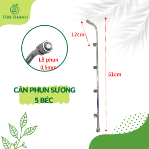 CẦN INOX PHUN SƯƠNG TRÒN ĐẦU LỤC GIÁC 05MM SIÊU NHỎ 1 2 3 4 5 BÉC CAO CẤP