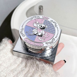 คุณค่าทางศิลปะ~Bear Rider Matte Powder Matte Clear Soft Focus Loose Powder Non-Flying Powder No Makeup Versatile Live Broadcast