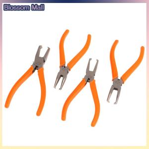 [Blossom] Plastic Cutting Pliers 90 Degree Double-Edged 4 6 10mm Flush Jaw CR-V Tip Cutter Cutting Electrician Hand Tools For Sprue Burrs