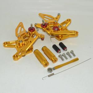 Motorcycle Adjustable Rearset Footrests Foot Pegs Shift Pedals Shifter Bracket For KAWASAKI Ninja ZX6R ZX636 ZX 6R 636 ZX-6R 2024 2025