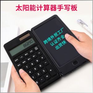 เครื่องคิดเลข สะดวกและรวดเร็ว เขียน เครื่องคิดเลขที่เขียน คํานวณ จอแสดงผล 10 ตําแหน่ง แบบพกพา