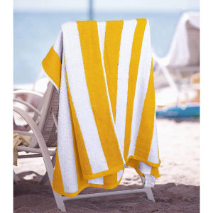 Pool Towel l Beach Towel 𝐄𝐮𝐫𝐨𝐩𝐞𝐚𝐧 30x60 inches Oversized Towel Premium Blue Strip Towel