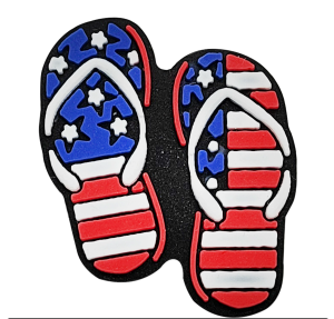 [C03] Sticker 2D Charm gắn dép Cross dép sục dép cá sấu mẫu đa dạng