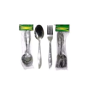 GARPU MAKAN STAINLISS 1 LUSIN / garpu makan 1 lusin tebal