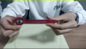 Fixed-point Marking Gauges Woodworking Compass Scriber Adjustable Drawing Circle Ruler Precisions Drawing Tool