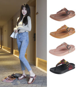 DOSREAL Slippers for Women Korean Style Fashion Summer Muffin Slippers Platform Heel Women Flip Flop 拖鞋女外穿
