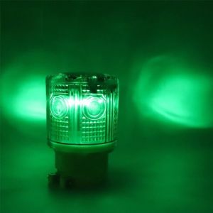 Solar Warning Light Waterproof LED Strobe Safety Warning Flashing Lights For Road Barricade Fishing Boat Obstacle Signal Flashing Light