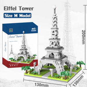 Eiffel Tower Building Set 3D Model Large Size Building Blocks Bricks Educational Toys for Kids
