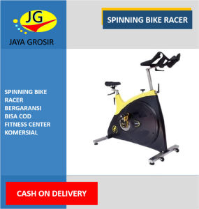 Alat fitness sepeda statis spinning bike life sport komersial