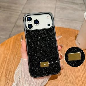 For iPhone 18 Pro Max 17 16 15 14 13 12 Plus Phone Case Luxury Elegant Bling Glitter Diamond Drop Cover