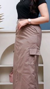 Rok Cargo Belah Kenzy: Pilihan Rok Casual & Stylish