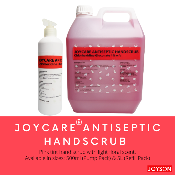 JOYCARE® CHLORHEXIDINE 4% ANTISEPTIC HANDSCRUB | Lazada Singapore