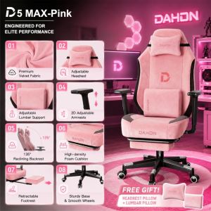 SUNOOM Gaming Chair Office Chair Ergonomic Chair Breathable Mesh Chair Minimalist Office Chair