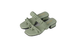 [BONUS MASKER] Specta Sandal Heel Wanita Terbaru BP 0604 Hijau Tosca Sentra Grosir Bandung