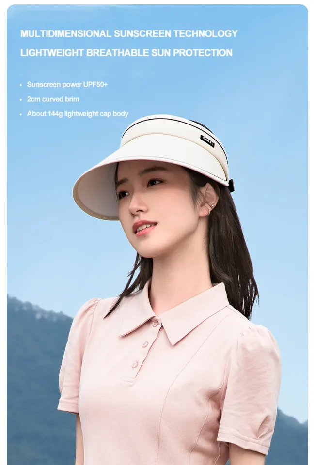 Sunscreen Hat Female Xia Lady Double-sided Baseball Cap Large Brim Empty  Top Sunshade Hat Outdoor Sports Cap