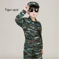 Children's Camouflage Costume Set Boy's Gift Special Forces Military Uniform Military Training Uniform Children's Military Dress Up Costume. 