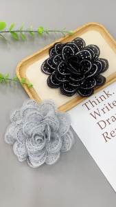 Fashion Brooch Flower Brooch Stylish Clothing Pin Fixed Clothes Pin Sweater Pin Fashion Clothing Jewelry Accessory