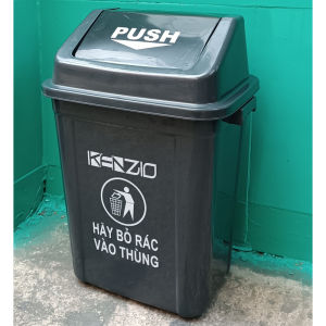 THÙNG RÁC NHỰA NẮP LẬT 20 LÍT - THÙNG RÁC NHỰA 20 LÍT NẮP BẬP BÊNH