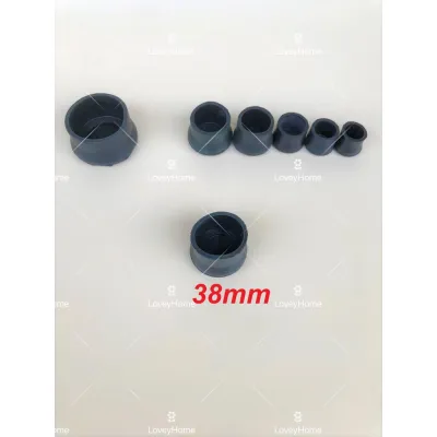 Round Rubber Cap External Rubber Cover Table Chair Furniture Floor Protector Foot Leg Pad Getah Tapak Kaki Meja Kerusi