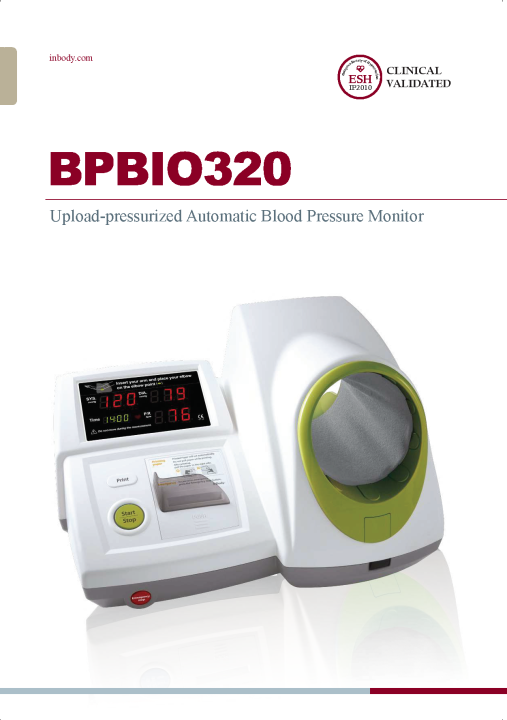 เครื่องวัดความดันชนิดสอดแขน BIOSPACE รุ่น BPBIO320 ไม่รวมโต๊ะวาง ...