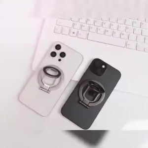 Local Magsafe Double-Sided Phone Holder Compatible for iPhone 14/15/16 - Strong Magnetic Foldable Ring Stand