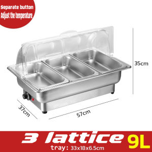 Electric self-service stove stainless steel insulated self-service stove breakfast stove self-service restaurant stove