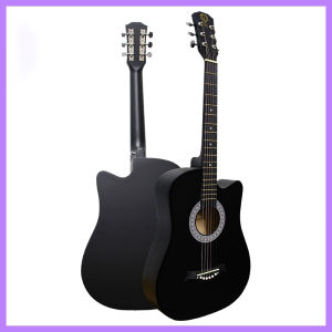 Original Low Action Guitar for Kids Adults Beginners Heart String Guitar 38 Inches Acoustic Guitar