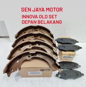 BRAKE PAD BRAKE SHOE INNOVA OLD KAMPAS REM SET DEPAN BELAKANG INNOVA LAMA