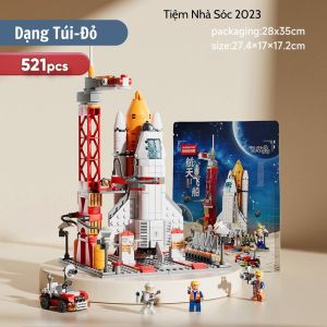 Đồ Chơi Trẻ Em Mô hình Lắp Ráp Leg0 tàu vũ trụ cõ lớn 1099pcs LeleBrother Nhựa ABS cao cấp An Toàn Cho Bé-Tiệm Nhà Sóc 2023