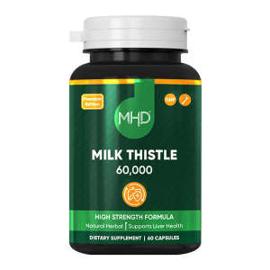 ☟New Zealand MHD Milk Thistle Liver-protecting Tablets Black Gold Edition High Concentration Milk Thistle Capsule Overtime Stay Up Late☸