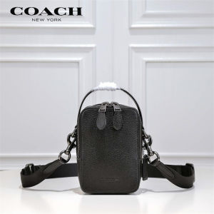 coach sling bag for men official store Authentic Original 4892 1053 c3147 c3146 classic zipper Fashion High Quality Product Crossbody Bags Small square bag