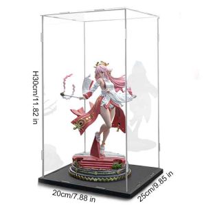 Transparent Acrylic Display Box High Quality Anti-Dust Scratch Storage Box Figures DollsCollectibles Acrylic Storage Box Transparent Display Box Display Case