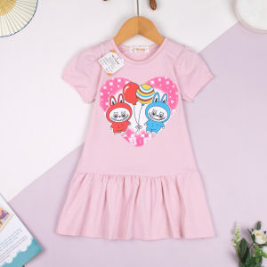 Đầm bé gái Kiteny đầm đuôi cá cho bé gái có số kí từ 11 đến 32kg chất vải cotton thoáng mát mềm mại