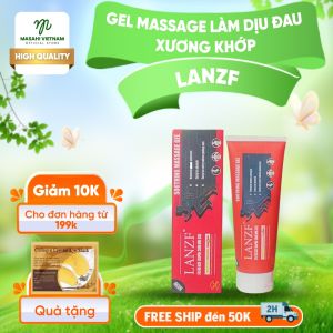 Kem Xoa Bóp Giảm Đau Xương Khớp LANZF Pain Relief – Kem Chondroitin Sodium LANZF Phục Hồi Cơ Xương Khớp Cổ Vai Gáy