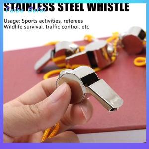 [Feibe Befei] Referee Whistle Metal Whistle Stainless Steel Whistle Whistle Equipment With Hanging Rope