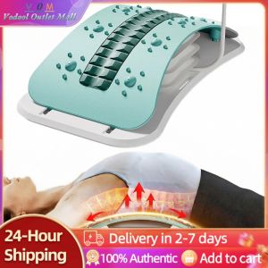 Ergonomic Waist Massage Device for Lumbar Spine Relaxation and Back Muscle Tension Relief